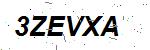 CAPTCHA verification image containing distorted text characters