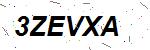 CAPTCHA verification image containing distorted text characters