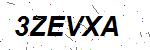 CAPTCHA verification image containing distorted text characters