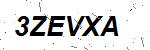 CAPTCHA verification image containing distorted text characters