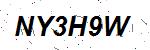 CAPTCHA verification image containing distorted text characters