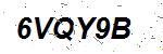 CAPTCHA verification image containing distorted text characters