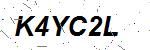 CAPTCHA verification image containing distorted text characters