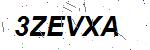 CAPTCHA verification image containing distorted text characters