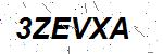 CAPTCHA verification image containing distorted text characters
