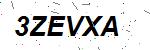 CAPTCHA verification image containing distorted text characters