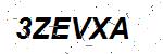 CAPTCHA verification image containing distorted text characters