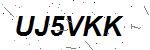 CAPTCHA verification image containing distorted text characters