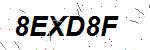 CAPTCHA verification image containing distorted text characters