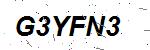 CAPTCHA verification image containing distorted text characters