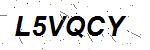 CAPTCHA verification image containing distorted text characters