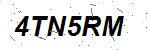 CAPTCHA verification image containing distorted text characters