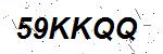 CAPTCHA verification image containing distorted text characters