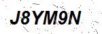 CAPTCHA verification image containing distorted text characters