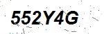 CAPTCHA verification image containing distorted text characters