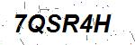CAPTCHA verification image containing distorted text characters