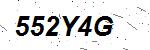 CAPTCHA verification image containing distorted text characters