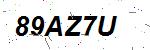 CAPTCHA verification image containing distorted text characters