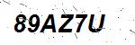 CAPTCHA verification image containing distorted text characters
