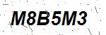 CAPTCHA verification image containing distorted text characters