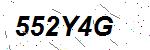 CAPTCHA verification image containing distorted text characters