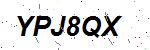 CAPTCHA verification image containing distorted text characters