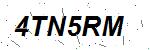 CAPTCHA verification image containing distorted text characters