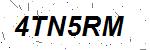 CAPTCHA verification image containing distorted text characters