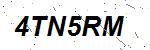 CAPTCHA verification image containing distorted text characters