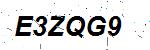 CAPTCHA verification image containing distorted text characters