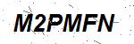 CAPTCHA verification image containing distorted text characters