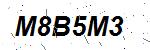 CAPTCHA verification image containing distorted text characters