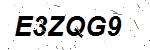 CAPTCHA verification image containing distorted text characters