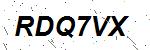 CAPTCHA verification image containing distorted text characters