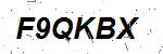 CAPTCHA verification image containing distorted text characters