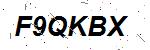 CAPTCHA verification image containing distorted text characters