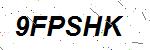 CAPTCHA verification image containing distorted text characters