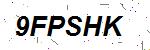 CAPTCHA verification image containing distorted text characters