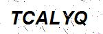 CAPTCHA verification image containing distorted text characters