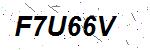 CAPTCHA verification image containing distorted text characters