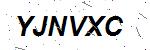 CAPTCHA verification image containing distorted text characters