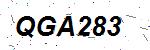 CAPTCHA verification image containing distorted text characters