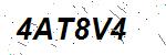 CAPTCHA verification image containing distorted text characters