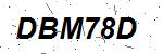 CAPTCHA verification image containing distorted text characters