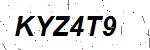 CAPTCHA verification image containing distorted text characters