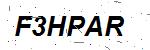 CAPTCHA verification image containing distorted text characters