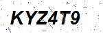 CAPTCHA verification image containing distorted text characters