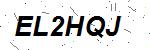 CAPTCHA verification image containing distorted text characters
