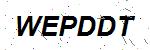 CAPTCHA verification image containing distorted text characters