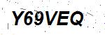 CAPTCHA verification image containing distorted text characters